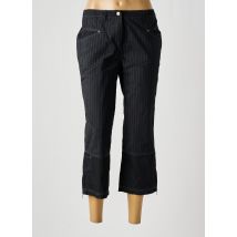 O.K.S - Pantacourt noir en polyester - Femme - Taille 40 - Modz
