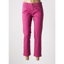 ELISA CAVALETTI - Jeans coupe slim rose en coton - Femme - Taille 42 - Modz
