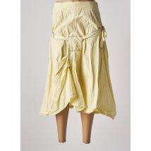 BELLOCOTON - Jupe longue jaune en coton - Femme - Taille 38 - Modz