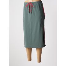 HBT - Jupe mi-longue vert en polyamide - Femme - Taille 36 - Modz