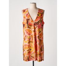 LOLA CASADEMUNT - Tunique sans manche orange en polyester - Femme - Taille 44 - Modz
