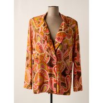 LOLA CASADEMUNT - Blazer orange en polyester - Femme - Taille 38 - Modz