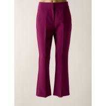 KING LOUIE - Pantalon chino violet en polyester - Femme - Taille 46 - Modz