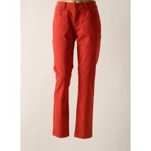 GRIFFON - Pantalon slim orange en coton - Femme - Taille 44 - Modz