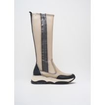 HISPANITAS - Bottes beige en cuir - Femme - Taille 37 - Modz