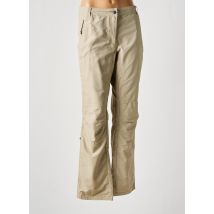 ICEPEAK - Pantalon droit beige en polyamide - Femme - Taille 44 - Modz