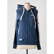 HAPPY & SO - Veste casual bleu en coton - Femme - Taille 34 - Modz