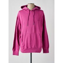 ELEMENT - Sweat-shirt à capuche rose en coton - Homme - Taille M - Modz