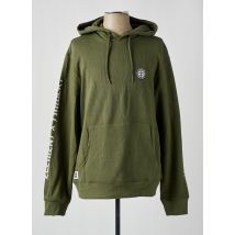 ELEMENT - Sweat-shirt à capuche vert en coton - Homme - Taille S - Modz