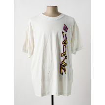 VOLCOM - T-shirt beige en coton - Homme - Taille XL - Modz