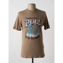 VOLCOM - T-shirt marron en coton - Homme - Taille XS - Modz