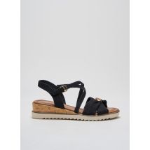 TAMARIS - Sandales/Nu pieds noir en textile - Femme - Taille 37 - Modz