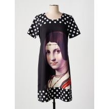 HIPPOCAMPE - Robe mi-longue noir en polyester - Femme - Taille 40 - Modz