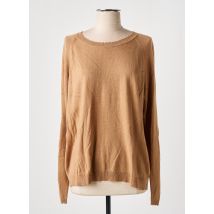 ÉTYMOLOGIE - Pull marron en acrylique - Femme - Taille 40 - Modz
