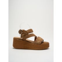 ALPE - Sandales/Nu pieds marron en cuir - Femme - Taille 41 - Modz