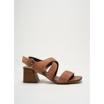 ALPE - Sandales/Nu pieds marron en cuir - Femme - Taille 37 - Modz