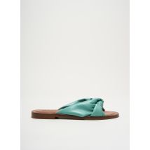 GADEA - Mules/Sabots bleu en cuir - Femme - Taille 39 - Modz