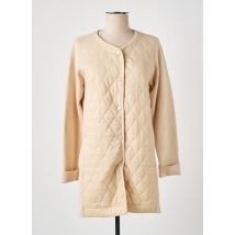 LOU LOU BY NALO - Veste casual beige en viscose - Femme - Taille 44 - Modz