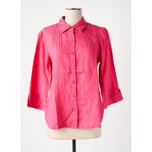 AGATHE & LOUISE - Chemisier rose en lin - Femme - Taille 42 - Modz