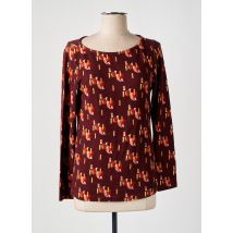 AGATHE & LOUISE - Pull marron en viscose - Femme - Taille 40 - Modz