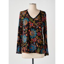 GRIFFON - T-shirt noir en polyester - Femme - Taille 40 - Modz