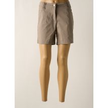 AGATHE & LOUISE - Short marron en coton - Femme - Taille 44 - Modz
