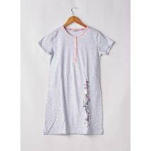 MASSANA - Chemise de nuit rose en polyester - Femme - Taille 38 - Modz