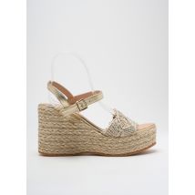 GAIMO - Espadrilles or en cuir - Femme - Taille 40 - Modz