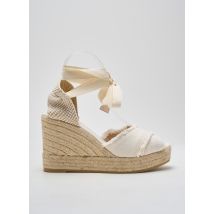 GAIMO - Espadrilles blanc en textile - Femme - Taille 38 - Modz