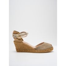 GAIMO - Espadrilles or en cuir - Femme - Taille 41 - Modz