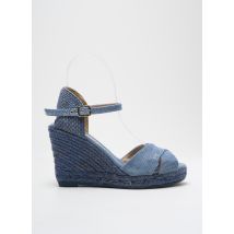 GAIMO - Espadrilles bleu en textile - Femme - Taille 40 - Modz