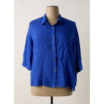 IZZY - Chemisier bleu en lin - Femme - Taille TU - Modz
