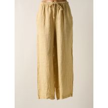 INTUITION - Pantalon large beige en lin - Femme - Taille TU - Modz