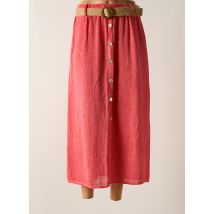 ANDROMEDE - Jupe longue rouge en coton - Femme - Taille TU - Modz