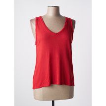 ANDROMEDE - Top rouge en lin - Femme - Taille TU - Modz