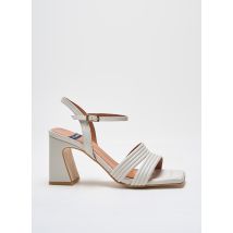 ANGEL ALARCON - Sandales/Nu pieds beige en cuir - Femme - Taille 37 - Modz