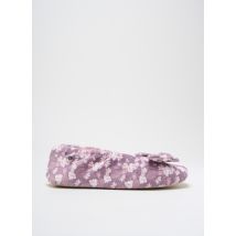 ISOTONER - Chaussons/Pantoufles violet en textile - Femme - Taille 37 - Modz
