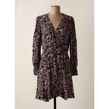 AN' GE - Robe mi-longue noir en viscose - Femme - Taille 38 - Modz