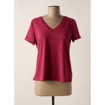 GRACE & MILA - T-shirt rouge en coton - Femme - Taille 36 - Modz