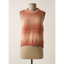 MUS & BOMBON - Pull rose en coton - Femme - Taille 38 - Modz