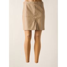 ARTLOVE - Jupe courte beige en polyurethane - Femme - Taille 36 - Modz