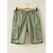 STONES - Bermuda vert en coton - Homme - Taille 38 - Modz
