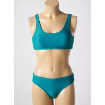 LAGON BLEU - Maillot de bain 2 pièces vert en polyamide - Femme - Taille 34 - Modz