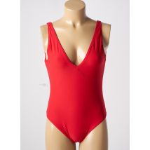 KIWI - Maillot de bain 1 pièce rouge en polyamide - Femme - Taille 40 - Modz