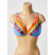 SUNFLAIR - Haut de maillot de bain bleu en polyamide - Femme - Taille 115C - Modz