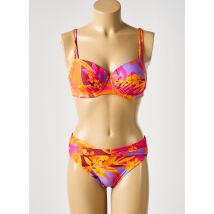 SUNFLAIR - Maillot de bain 2 pièces orange en polyamide - Femme - Taille TU - Modz