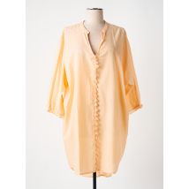 KIWI - Robe de plage orange en coton - Femme - Taille 38 - Modz