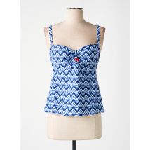 CALAO - Top/Caraco bleu en polyamide - Femme - Taille 95B - Modz