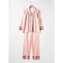 MIRA - Pyjama rose en polyester - Femme - Taille 40 - Modz
