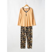 MOONKA - Pyjama jaune en coton - Femme - Taille 42 - Modz